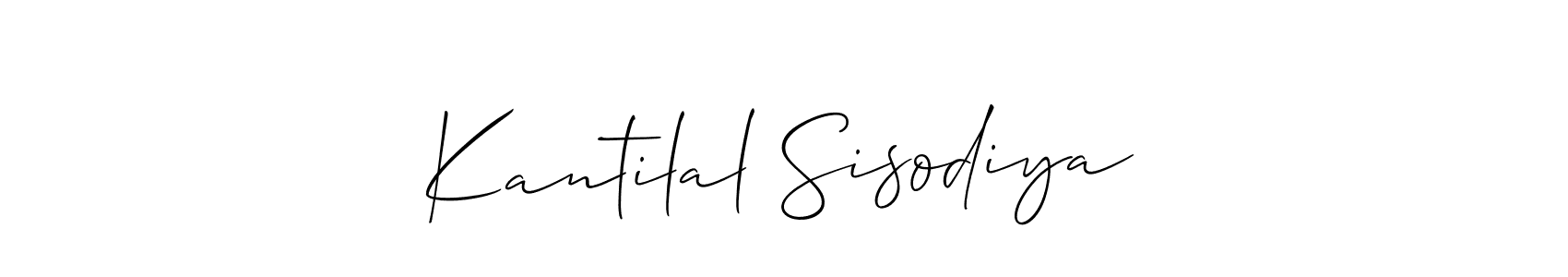 Once you've used our free online signature maker to create your best signature Allison_Script style, it's time to enjoy all of the benefits that Kantilal Sisodiya name signing documents. Kantilal Sisodiya signature style 2 images and pictures png