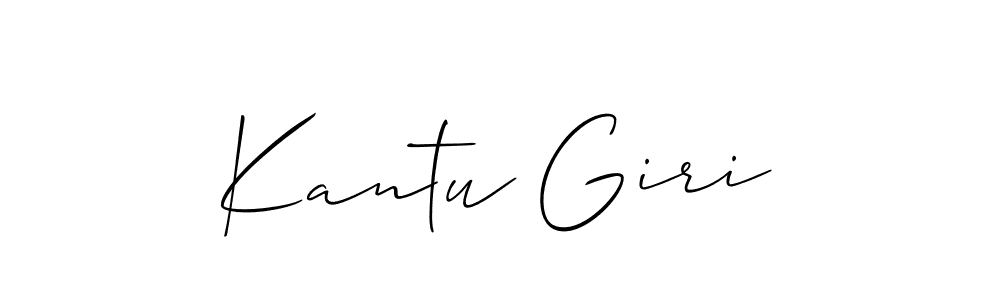 Make a beautiful signature design for name Kantu Giri. Use this online signature maker to create a handwritten signature for free. Kantu Giri signature style 2 images and pictures png