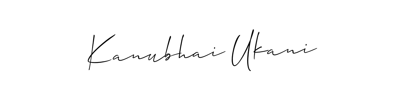 Once you've used our free online signature maker to create your best signature Allison_Script style, it's time to enjoy all of the benefits that Kanubhai Ukani name signing documents. Kanubhai Ukani signature style 2 images and pictures png