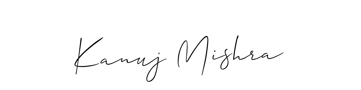 Once you've used our free online signature maker to create your best signature Allison_Script style, it's time to enjoy all of the benefits that Kanuj Mishra name signing documents. Kanuj Mishra signature style 2 images and pictures png