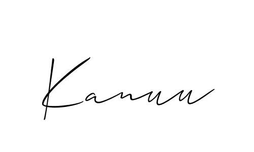Once you've used our free online signature maker to create your best signature Allison_Script style, it's time to enjoy all of the benefits that Kanuu name signing documents. Kanuu signature style 2 images and pictures png