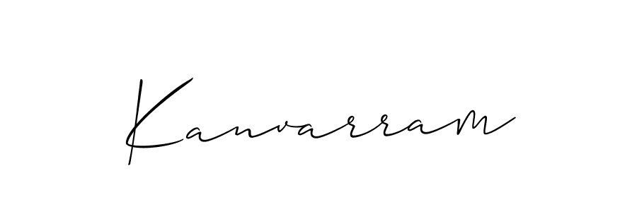 This is the best signature style for the Kanvarram name. Also you like these signature font (Allison_Script). Mix name signature. Kanvarram signature style 2 images and pictures png