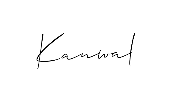 Make a beautiful signature design for name Kanwal. Use this online signature maker to create a handwritten signature for free. Kanwal signature style 2 images and pictures png