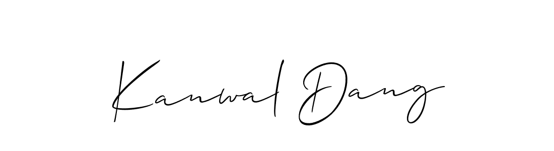 Check out images of Autograph of Kanwal Dang name. Actor Kanwal Dang Signature Style. Allison_Script is a professional sign style online. Kanwal Dang signature style 2 images and pictures png