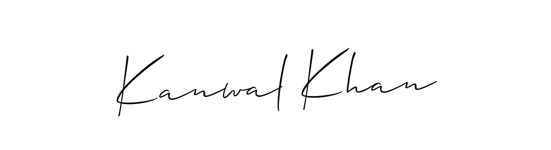 Make a beautiful signature design for name Kanwal Khan. Use this online signature maker to create a handwritten signature for free. Kanwal Khan signature style 2 images and pictures png