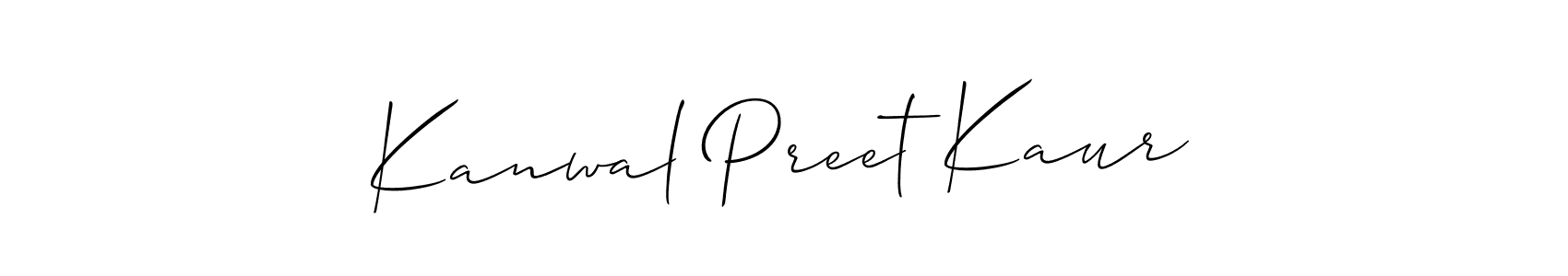 You can use this online signature creator to create a handwritten signature for the name Kanwal Preet Kaur. This is the best online autograph maker. Kanwal Preet Kaur signature style 2 images and pictures png