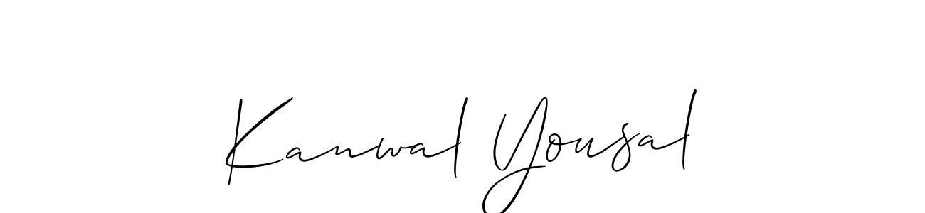 Check out images of Autograph of Kanwal Yousal name. Actor Kanwal Yousal Signature Style. Allison_Script is a professional sign style online. Kanwal Yousal signature style 2 images and pictures png