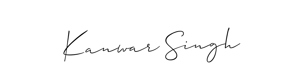 It looks lik you need a new signature style for name Kanwar Singh. Design unique handwritten (Allison_Script) signature with our free signature maker in just a few clicks. Kanwar Singh signature style 2 images and pictures png