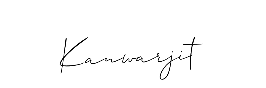 Kanwarjit stylish signature style. Best Handwritten Sign (Allison_Script) for my name. Handwritten Signature Collection Ideas for my name Kanwarjit. Kanwarjit signature style 2 images and pictures png