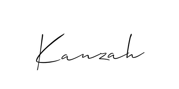 Also You can easily find your signature by using the search form. We will create Kanzah name handwritten signature images for you free of cost using Allison_Script sign style. Kanzah signature style 2 images and pictures png