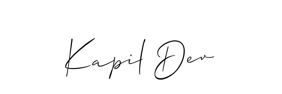 Make a short Kapil Dev signature style. Manage your documents anywhere anytime using Allison_Script. Create and add eSignatures, submit forms, share and send files easily. Kapil Dev signature style 2 images and pictures png