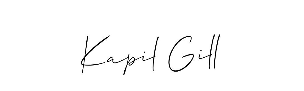 Check out images of Autograph of Kapil Gill name. Actor Kapil Gill Signature Style. Allison_Script is a professional sign style online. Kapil Gill signature style 2 images and pictures png