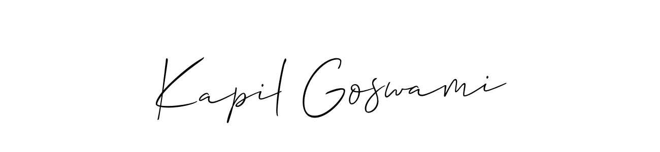 See photos of Kapil Goswami official signature by Spectra . Check more albums & portfolios. Read reviews & check more about Allison_Script font. Kapil Goswami signature style 2 images and pictures png
