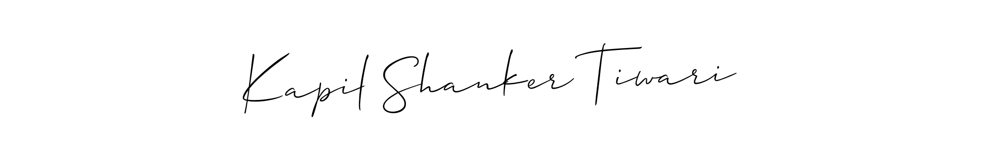 Make a beautiful signature design for name Kapil Shanker Tiwari. Use this online signature maker to create a handwritten signature for free. Kapil Shanker Tiwari signature style 2 images and pictures png