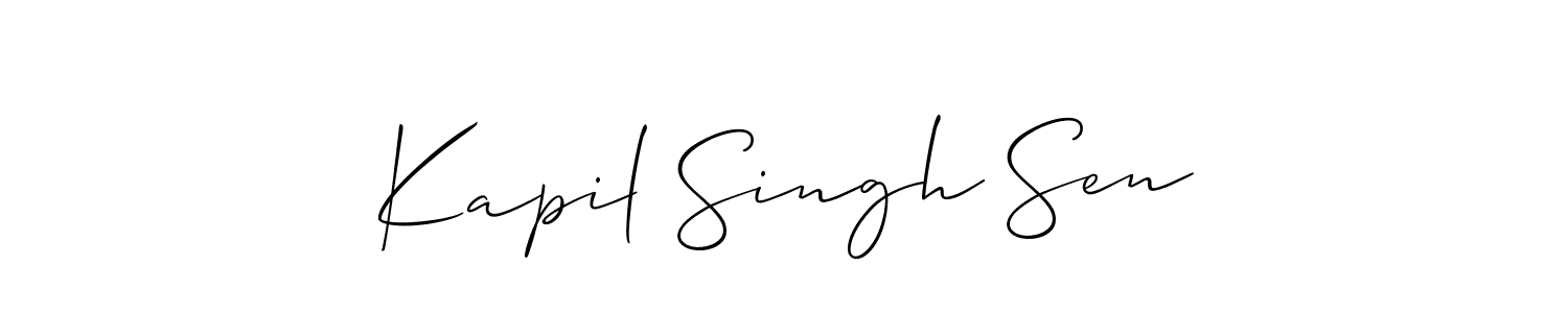 See photos of Kapil Singh Sen official signature by Spectra . Check more albums & portfolios. Read reviews & check more about Allison_Script font. Kapil Singh Sen signature style 2 images and pictures png