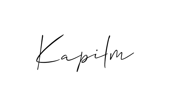 Make a beautiful signature design for name Kapilm. Use this online signature maker to create a handwritten signature for free. Kapilm signature style 2 images and pictures png