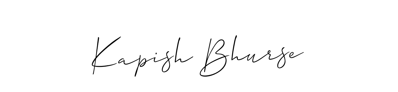 Once you've used our free online signature maker to create your best signature Allison_Script style, it's time to enjoy all of the benefits that Kapish Bhurse name signing documents. Kapish Bhurse signature style 2 images and pictures png