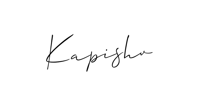 You can use this online signature creator to create a handwritten signature for the name Kapishv. This is the best online autograph maker. Kapishv signature style 2 images and pictures png