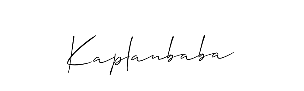 You can use this online signature creator to create a handwritten signature for the name Kaplanbaba. This is the best online autograph maker. Kaplanbaba signature style 2 images and pictures png