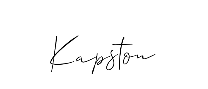 Here are the top 10 professional signature styles for the name Kapston. These are the best autograph styles you can use for your name. Kapston signature style 2 images and pictures png