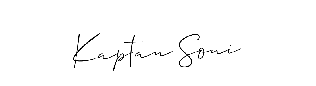 See photos of Kaptan Soni official signature by Spectra . Check more albums & portfolios. Read reviews & check more about Allison_Script font. Kaptan Soni signature style 2 images and pictures png