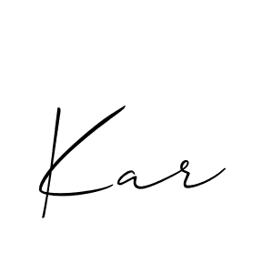 How to make Kar name signature. Use Allison_Script style for creating short signs online. This is the latest handwritten sign. Kar signature style 2 images and pictures png