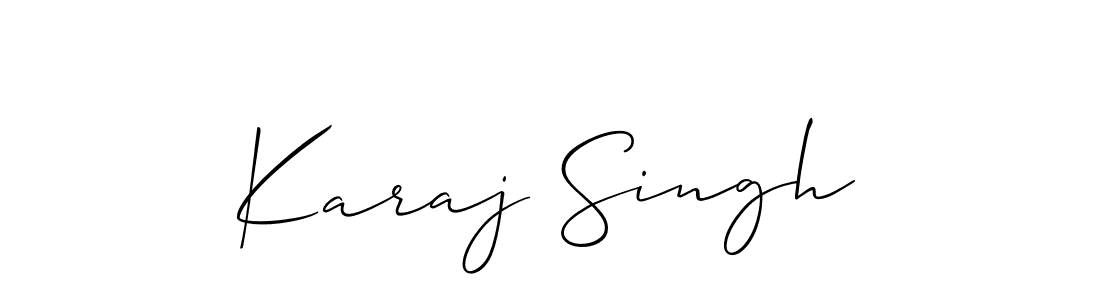 Make a short Karaj Singh signature style. Manage your documents anywhere anytime using Allison_Script. Create and add eSignatures, submit forms, share and send files easily. Karaj Singh signature style 2 images and pictures png