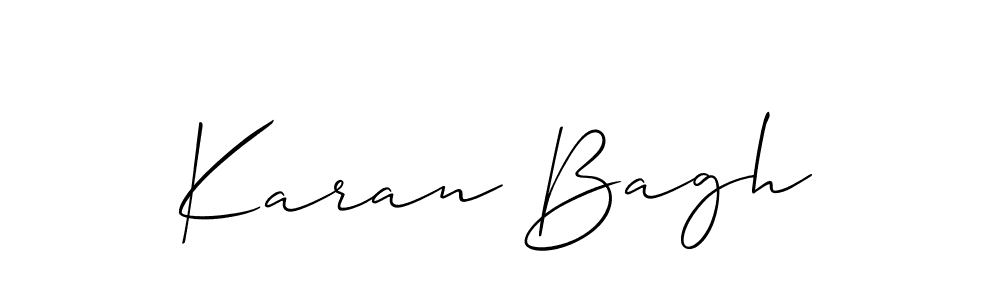 Best and Professional Signature Style for Karan Bagh. Allison_Script Best Signature Style Collection. Karan Bagh signature style 2 images and pictures png