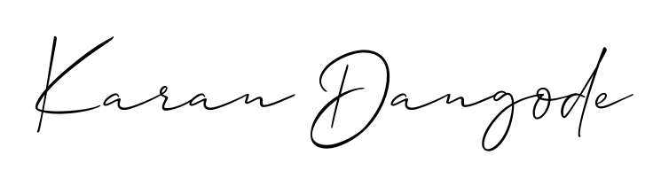 Create an unforgettable impression when signing with Karan Dangode name styled in Allison_Script typography. 100% free online generator. Karan Dangode signature style 2 images and pictures png