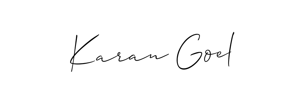 Check out images of Autograph of Karan Goel name. Actor Karan Goel Signature Style. Allison_Script is a professional sign style online. Karan Goel signature style 2 images and pictures png