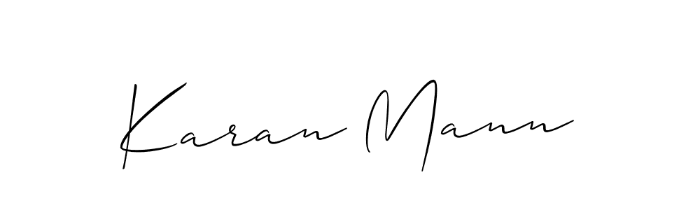 You can use this online signature creator to create a handwritten signature for the name Karan Mann. This is the best online autograph maker. Karan Mann signature style 2 images and pictures png