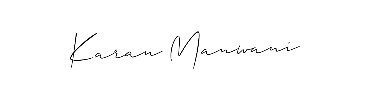 You can use this online signature creator to create a handwritten signature for the name Karan Manwani. This is the best online autograph maker. Karan Manwani signature style 2 images and pictures png