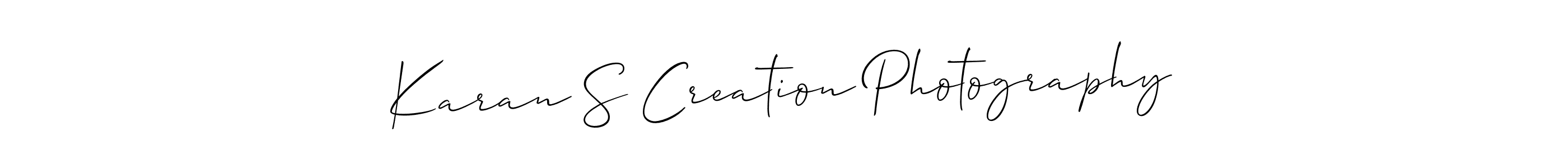 You can use this online signature creator to create a handwritten signature for the name Karan S Creation Photography. This is the best online autograph maker. Karan S Creation Photography signature style 2 images and pictures png