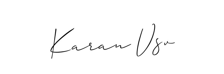 See photos of Karan Vsv official signature by Spectra . Check more albums & portfolios. Read reviews & check more about Allison_Script font. Karan Vsv signature style 2 images and pictures png