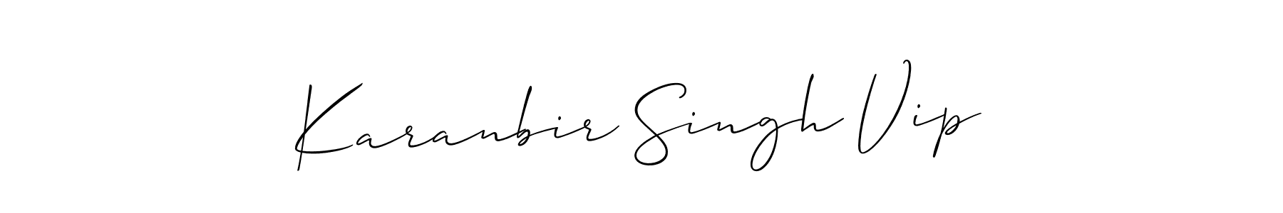 Once you've used our free online signature maker to create your best signature Allison_Script style, it's time to enjoy all of the benefits that Karanbir Singh Vip name signing documents. Karanbir Singh Vip signature style 2 images and pictures png