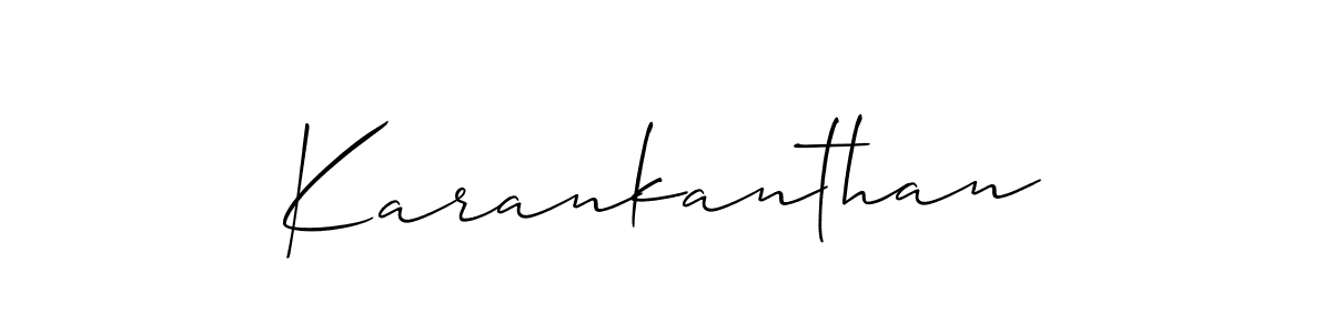 Once you've used our free online signature maker to create your best signature Allison_Script style, it's time to enjoy all of the benefits that Karankanthan name signing documents. Karankanthan signature style 2 images and pictures png