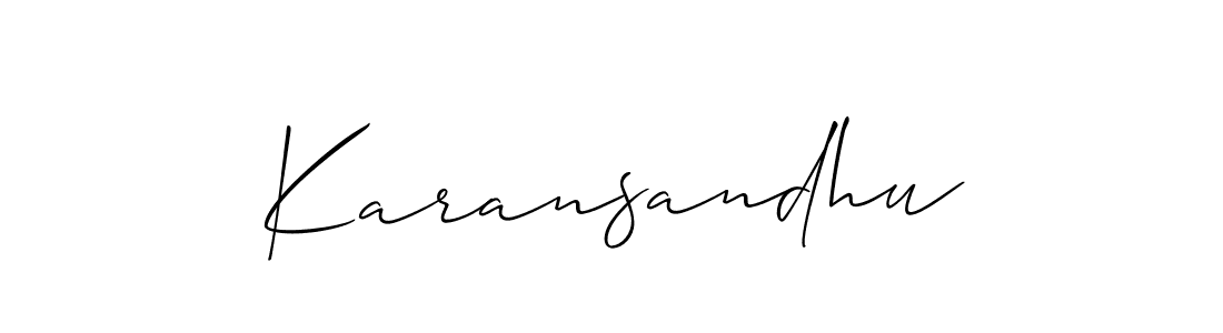 You can use this online signature creator to create a handwritten signature for the name Karansandhu. This is the best online autograph maker. Karansandhu signature style 2 images and pictures png