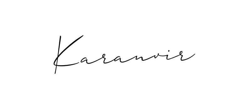 Here are the top 10 professional signature styles for the name Karanvir. These are the best autograph styles you can use for your name. Karanvir signature style 2 images and pictures png