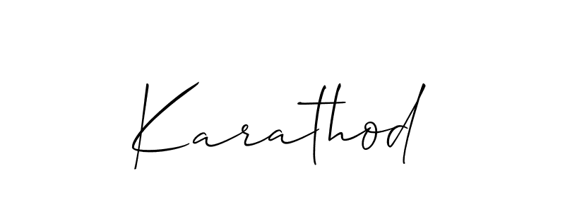 Make a beautiful signature design for name Karathod. Use this online signature maker to create a handwritten signature for free. Karathod signature style 2 images and pictures png