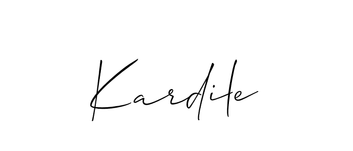 You can use this online signature creator to create a handwritten signature for the name Kardile. This is the best online autograph maker. Kardile signature style 2 images and pictures png