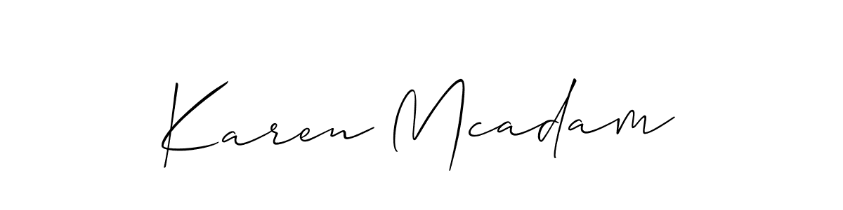 Here are the top 10 professional signature styles for the name Karen Mcadam. These are the best autograph styles you can use for your name. Karen Mcadam signature style 2 images and pictures png