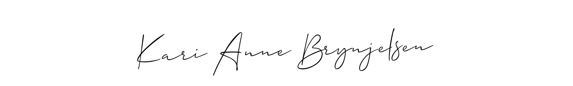 This is the best signature style for the Kari Anne Brynjelsen name. Also you like these signature font (Allison_Script). Mix name signature. Kari Anne Brynjelsen signature style 2 images and pictures png