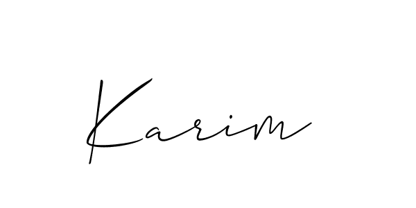 You can use this online signature creator to create a handwritten signature for the name Karim . This is the best online autograph maker. Karim  signature style 2 images and pictures png