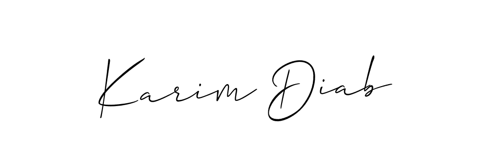 Once you've used our free online signature maker to create your best signature Allison_Script style, it's time to enjoy all of the benefits that Karim Diab name signing documents. Karim Diab signature style 2 images and pictures png