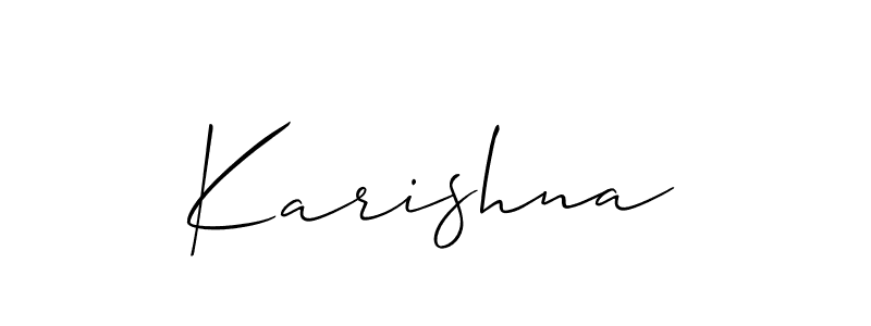 Here are the top 10 professional signature styles for the name Karishna. These are the best autograph styles you can use for your name. Karishna signature style 2 images and pictures png