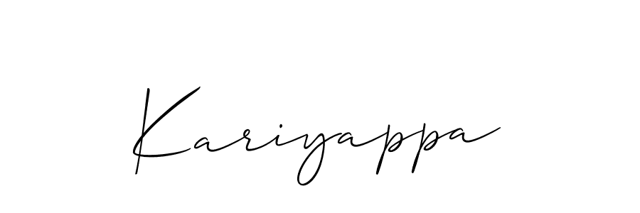 Make a short Kariyappa signature style. Manage your documents anywhere anytime using Allison_Script. Create and add eSignatures, submit forms, share and send files easily. Kariyappa signature style 2 images and pictures png