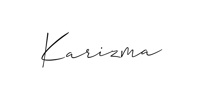 The best way (Allison_Script) to make a short signature is to pick only two or three words in your name. The name Karizma include a total of six letters. For converting this name. Karizma signature style 2 images and pictures png