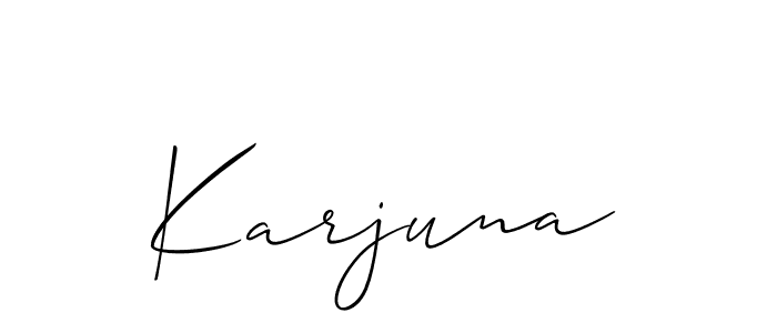 Here are the top 10 professional signature styles for the name Karjuna. These are the best autograph styles you can use for your name. Karjuna signature style 2 images and pictures png