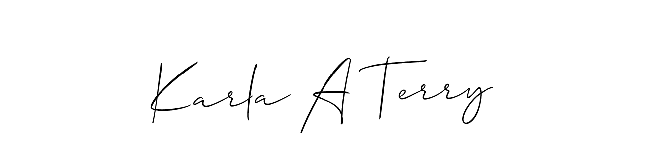 Once you've used our free online signature maker to create your best signature Allison_Script style, it's time to enjoy all of the benefits that Karla A Terry name signing documents. Karla A Terry signature style 2 images and pictures png