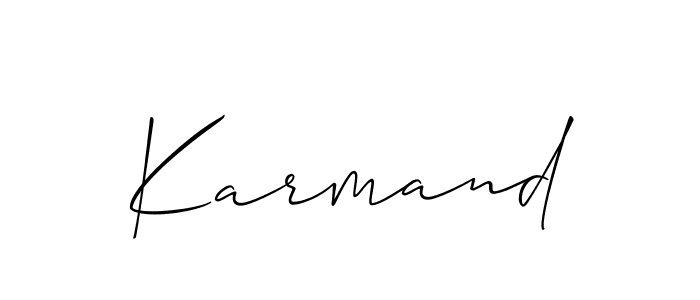 You can use this online signature creator to create a handwritten signature for the name Karmand. This is the best online autograph maker. Karmand signature style 2 images and pictures png